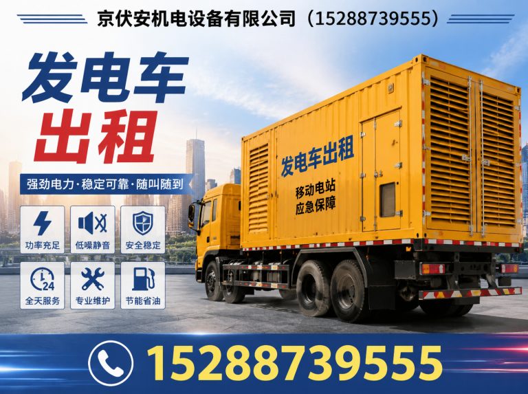 漯河发电机租赁展示图